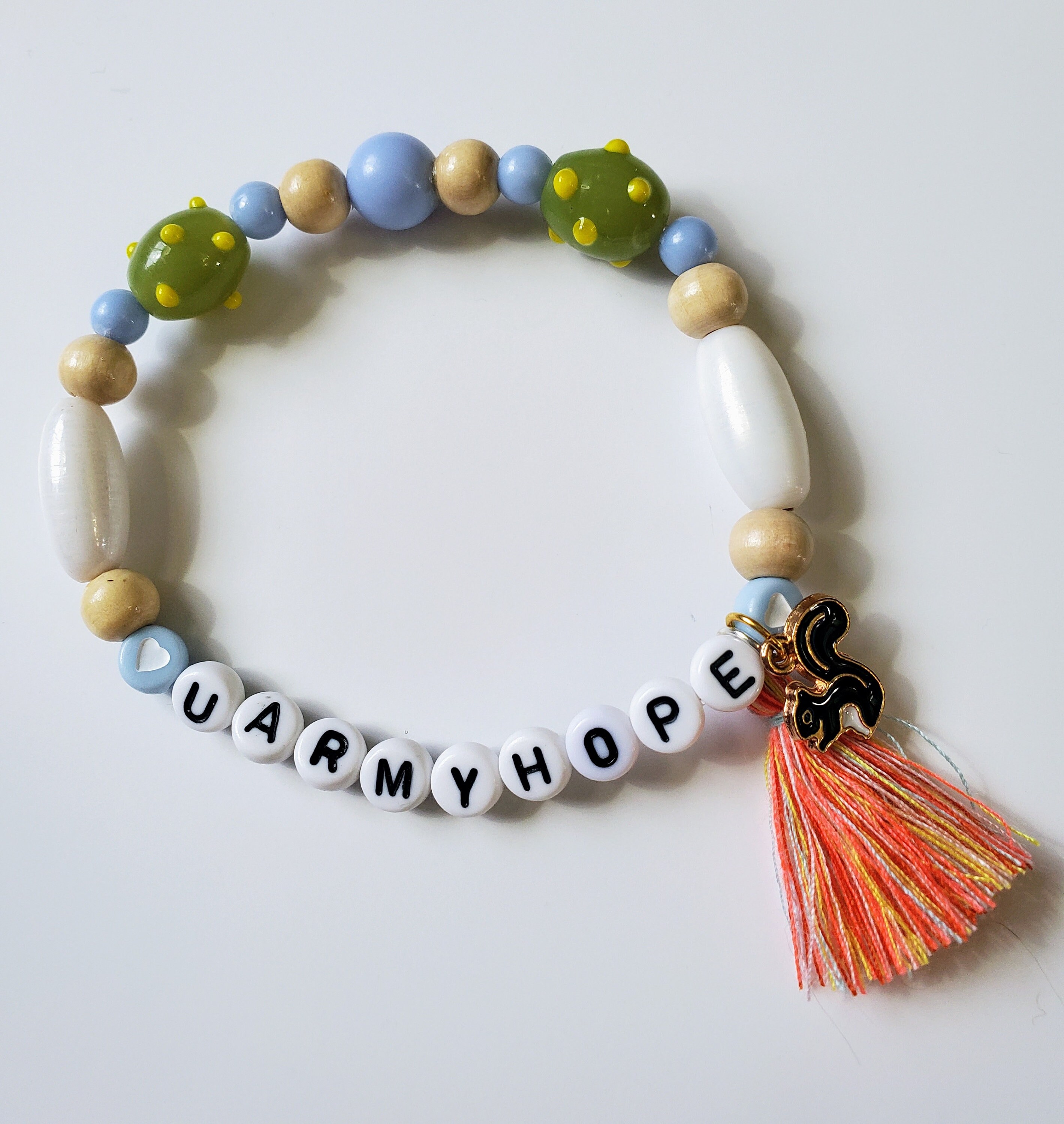 BTS Uarmyhope J-hope Beaded Bracelet - Etsy