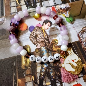 BTS Jungkook Seven Purple Bracelet
