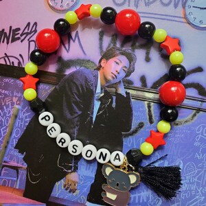 BTS RM Persona Handmade Beaded Bracelet