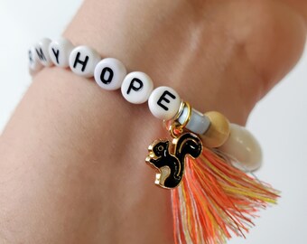 [HARANG]★BTS 着用★HR 292B_Cube Pendant Fabric Bracelet HARANG】BTS J-HOPE 着用☆Bracelet☆HR 94B