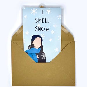 Immagine della carta Lorelai Gilmore Girls Sento odore di neve