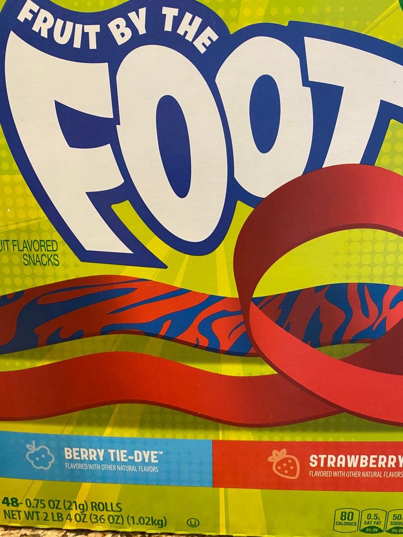 Chamoy Fruit by the Foot Etsy