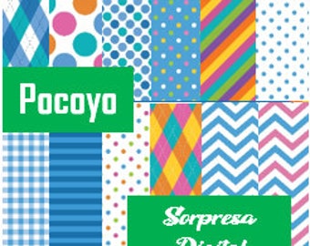 Pocoyo Digital Paper