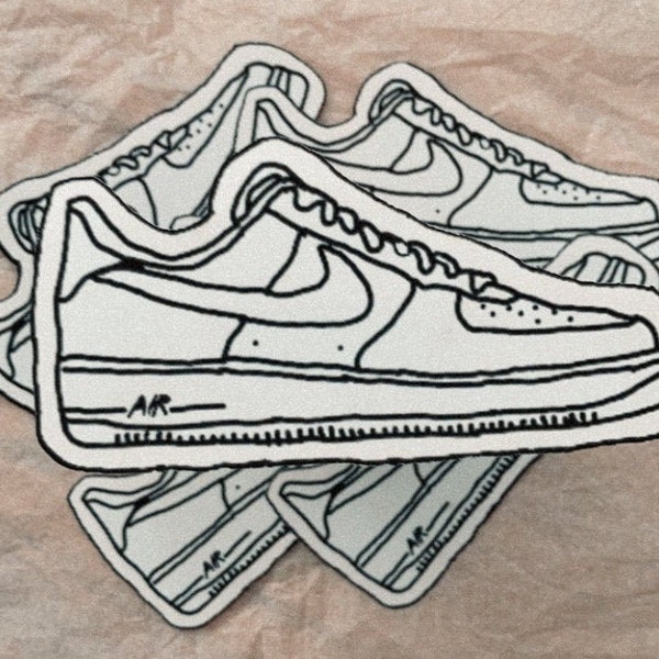 Air Force 1 Shoe Sticker