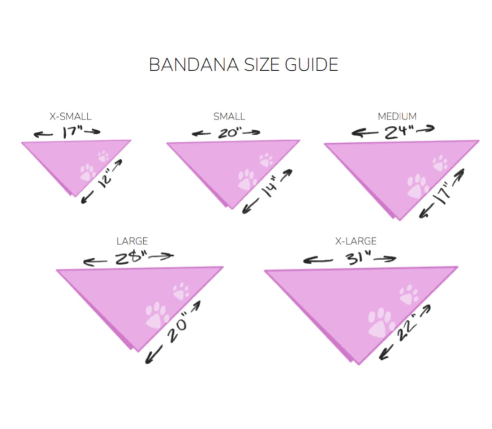 Bandana de chien réversible dancre et de rayures Etsy