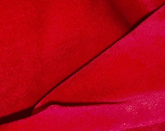 Dark Red Velvet Scrunchie - Made to Order
