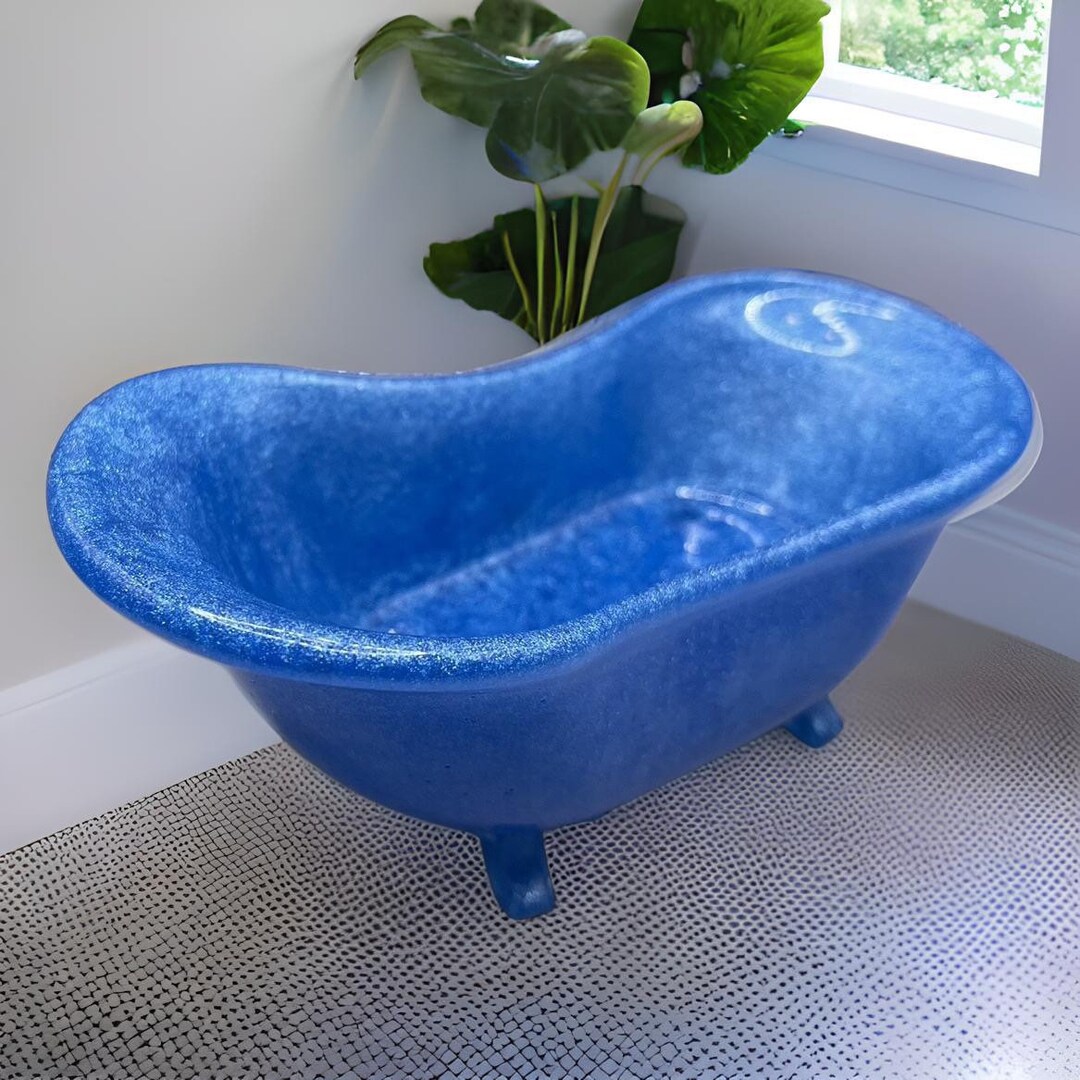 Small Claw Resin Bathtub, Soap Dish, Jewelry Tray, Doll Furniture