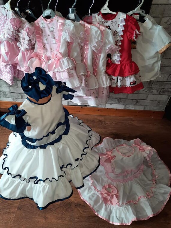 spanish puffball dress