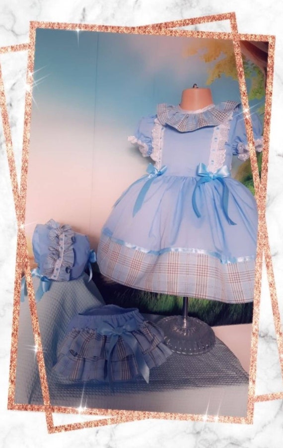 spanish puffball dress