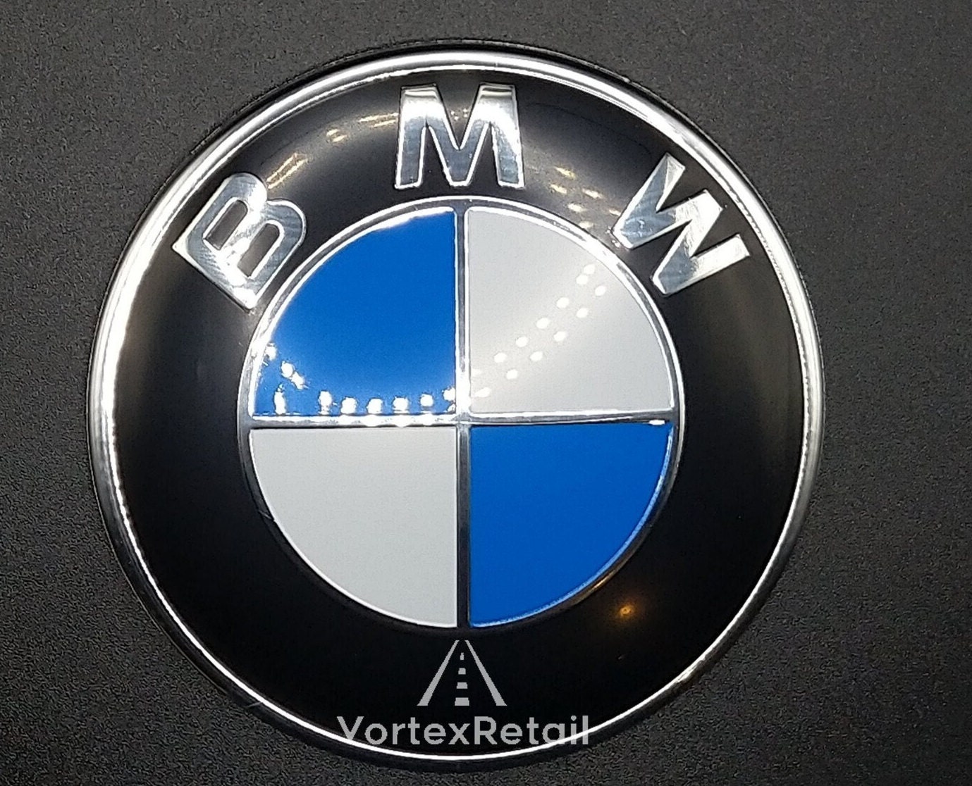 BMW Blue & White Bonnet Boot Side Indicator Badge 82mm Fits 1 5 6 Z4 ...