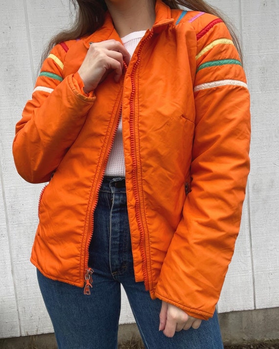 Vintage 80’s Colorful Puffer Jacket