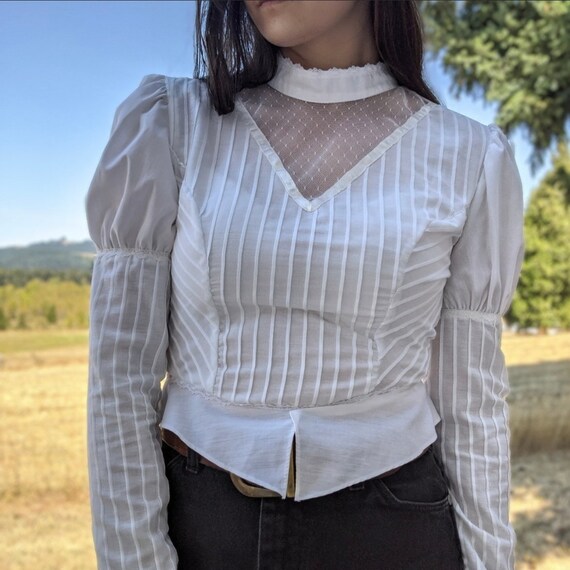 Vintage 70’s Victorian Blouse