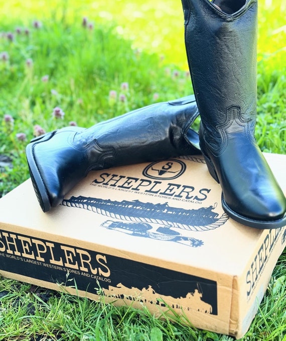 NIB Sheplers Black Boots