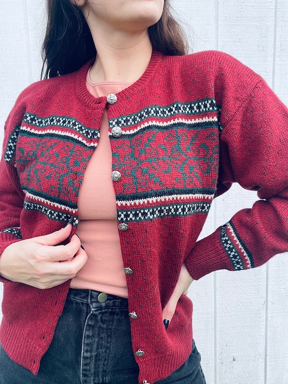 Vintage Woolrich Cardigan Sweater