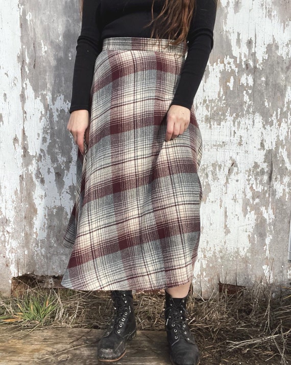 Vintage 70’s Wool Skirt - image 1