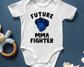 Future MMA Fighter Onesie, bodysuit, Baby Shower Gift, Baby Birthday Gift, Baby Girl, Baby Boy, Unisex Kids Clothing