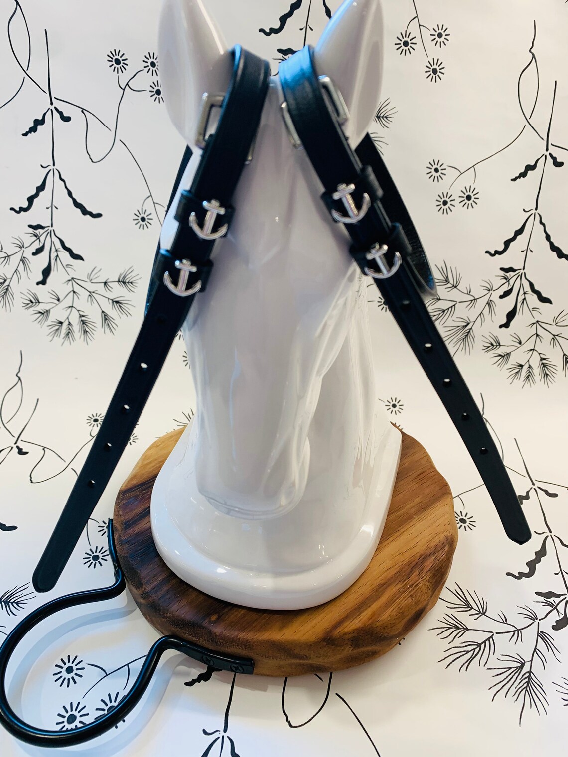 Spur Straps English Leather Anchors Etsy