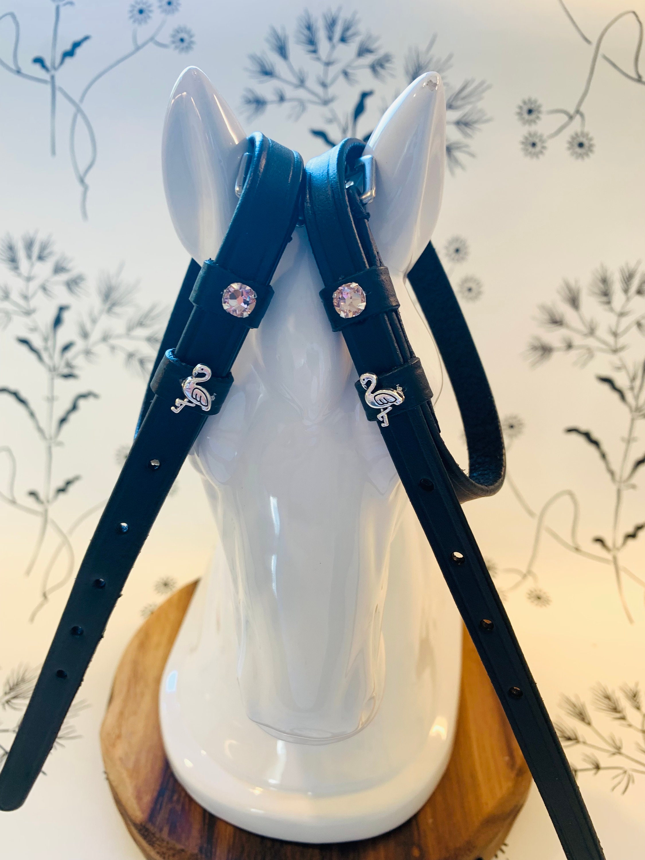 Custom Spur Straps English Leather Etsy