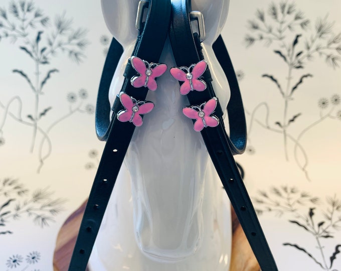 Spur Straps English Leather Black