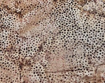 Batik Hoffman Brown Dots Coffee #53 BTY or BTHY 885-53