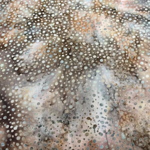 Batik Hoffman Bali Dots Tan #64 BTY or BTHY