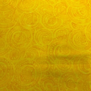 Batik Yellow Halloween Expressions in Yield by Riley Blake BTAP1246 BTY or BTHY