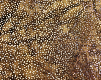 Batik Hoffman Brown Dots Chocolate #108 BTY or BTHY