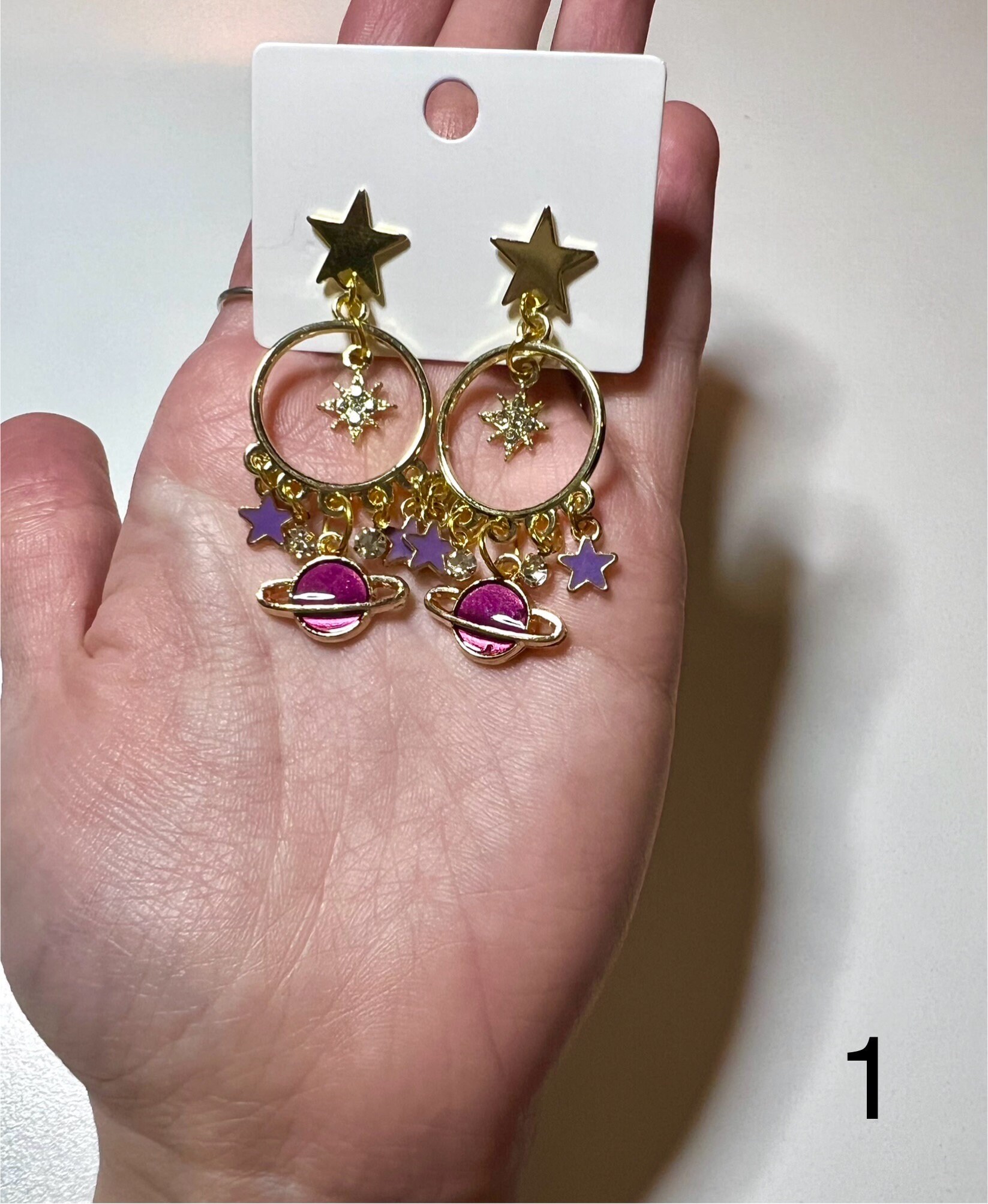Sailor moon earrings discount