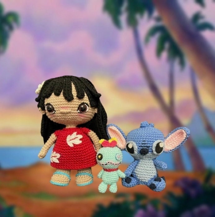 Disney-peluches de Lilo y Stitch para niños, juguetes creativos