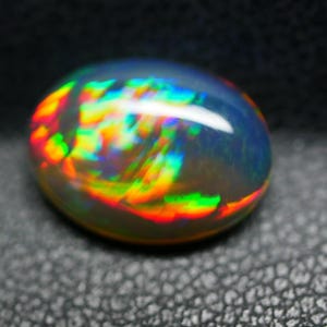 2.50 cts- Top Quality Opal, Rare Opal, Rainbow Fire Opal, Natural Ethiopian Opal | Welo Opal,jewelry making,9x12 mm