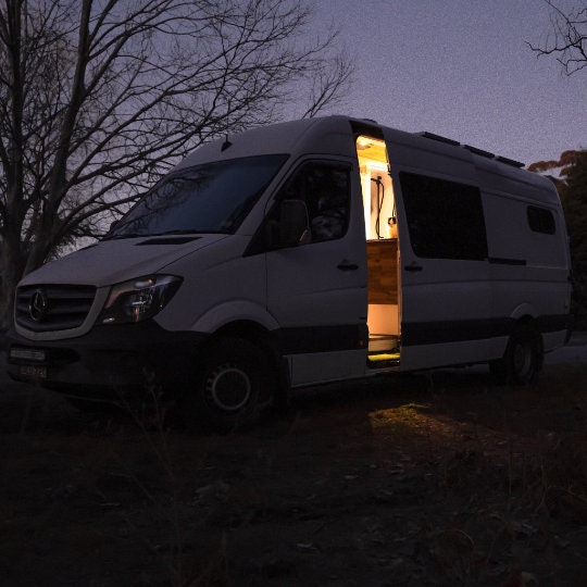 Mercedes Sprinter Insulated Window Cover for Rear Door