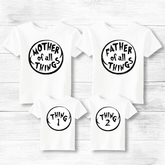 personalized thing 1 shirts