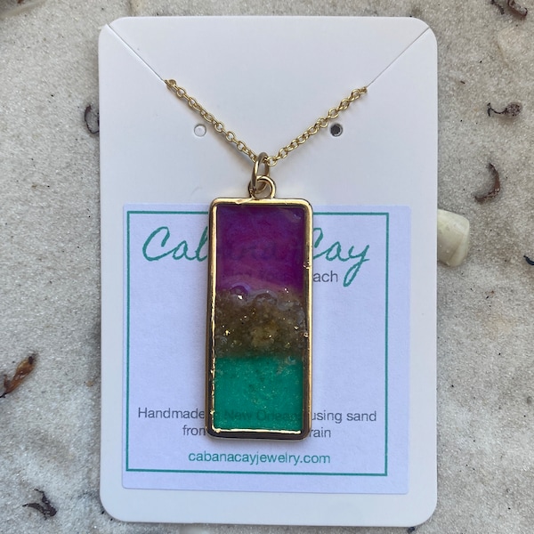 mardi gras choker necklace