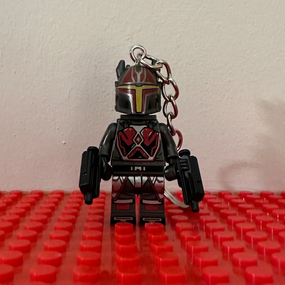 Maul Mandalorian Keychain Star Wars Minifigure Keychain Etsy