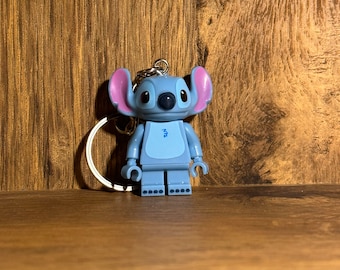 Stitch Mini Figure Brick Buddy Keyring 