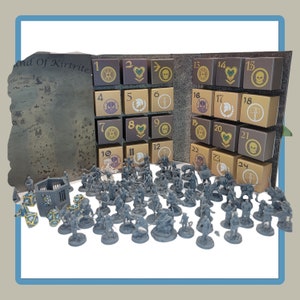 Project Kirtrite Advent Calendar XL (2023) - Felizak's Picks - 70+ Miniatures & Dice Set