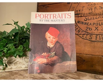 Vintage Portraits by the Masters Book | Margaret Harold Publication | Fine Art Book | Vintage Books | Paintings | Art Collection