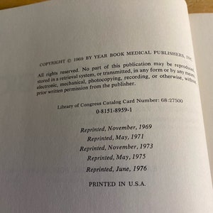 Vintage Manual Of Neurologic Tests Hardcover Book | M. W. Van Allen | Illustrated By George Buckley | 1969 Year Book Medical Publishers Inc bild 5