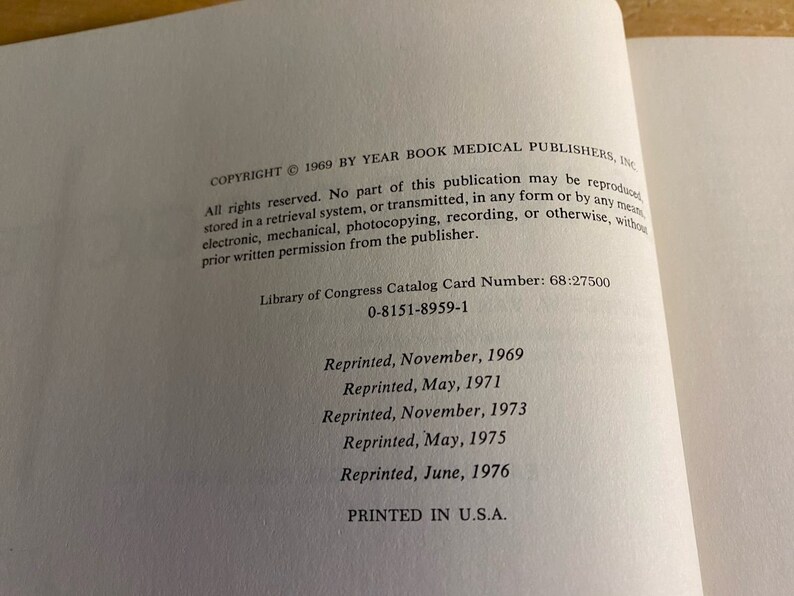 Vintage Manual Of Neurologic Tests Hardcover Book | M. W. Van Allen | Illustrated By George Buckley | 1969 Year Book Medical Publishers Inc bild 5