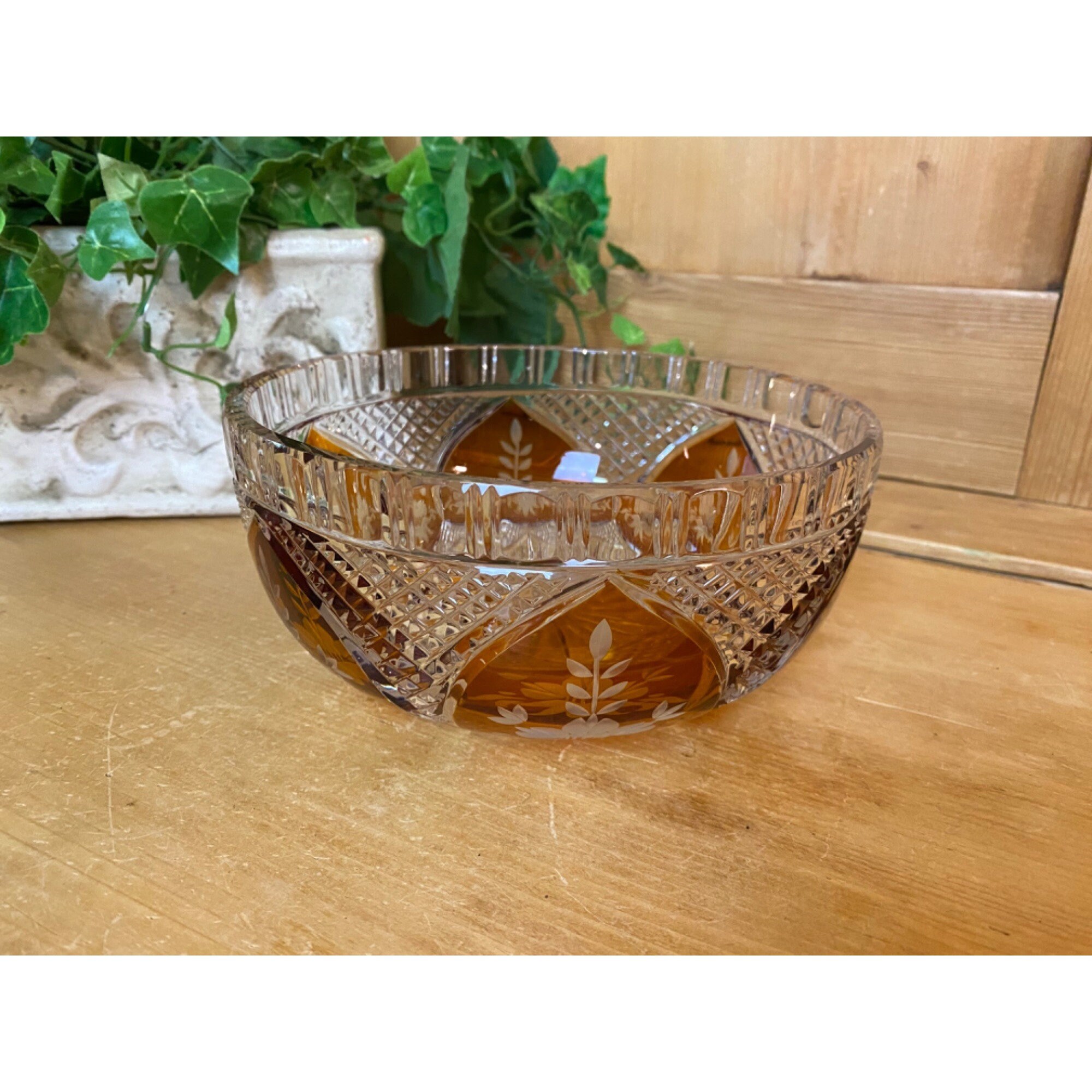 Julia Crystal Bowl - Etsy