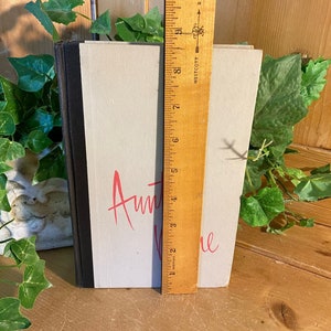 Vintage Auntie Mame Hardcover Book Play By Jerome Lawrence And Robert E Lee Novel By Patrick Dennis Copp Clark Publishing Company 1957 image 2