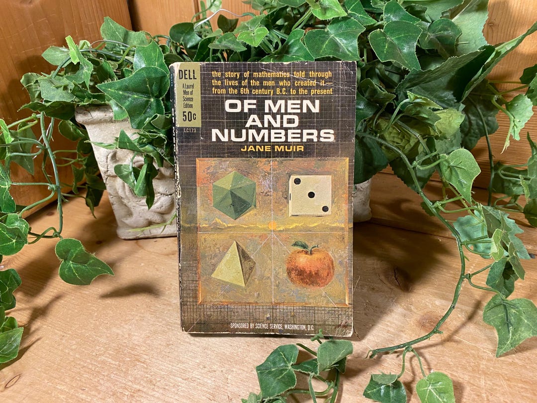 Vintage 1962 Math Textbook | of Men and Numbers | Jane Muir | the Story ...