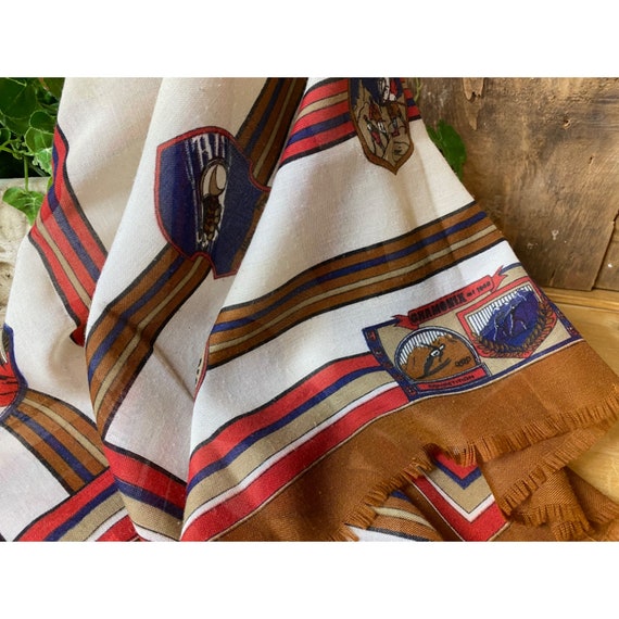 Vintage Olympian Dress Scarf | Chamonix, France |… - image 2