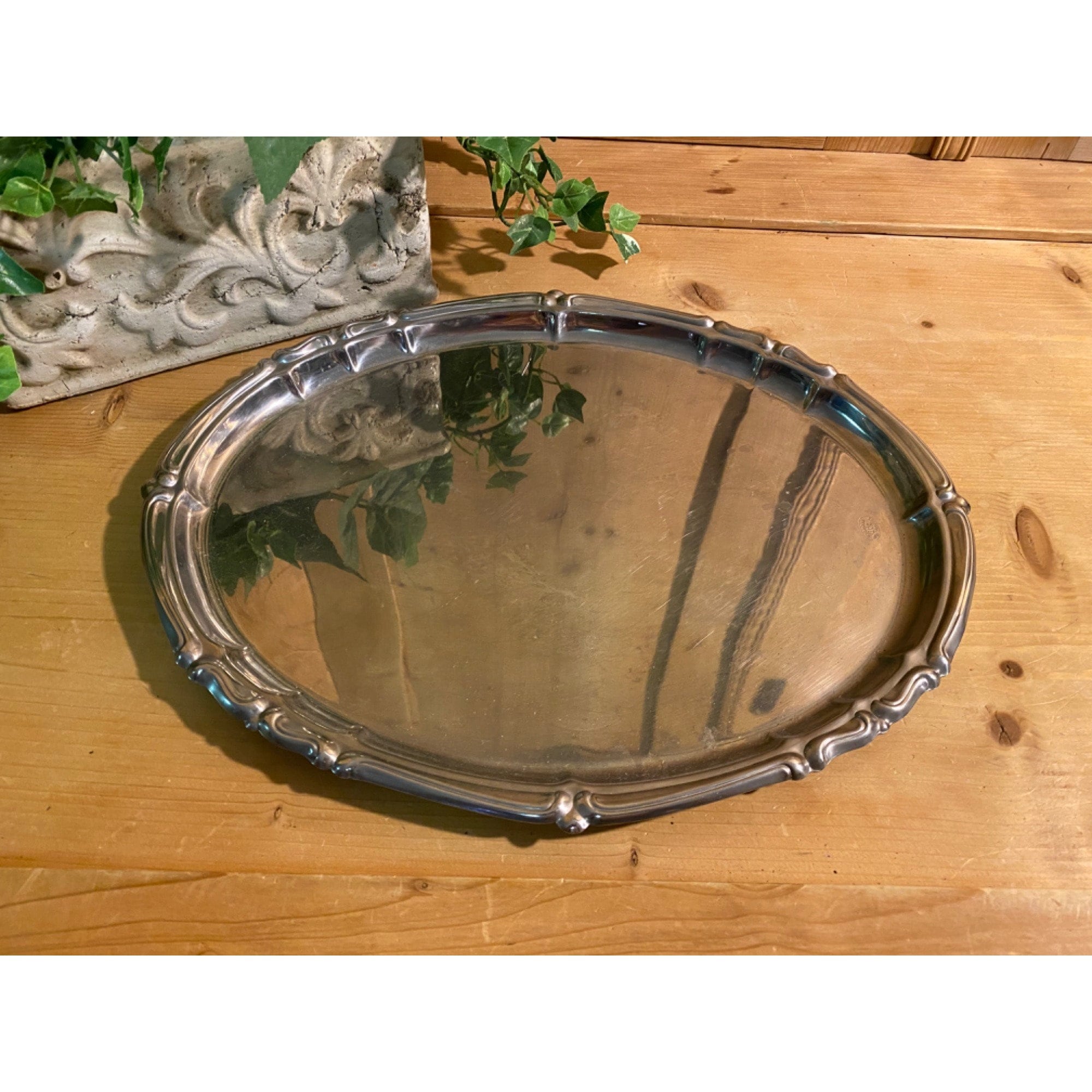 【たぁこ*さま】vintage tray ❀ スポンコリ トレイ Finland たぁこ*さま】vintage tray ❀ スポンコリ トレイ Finland