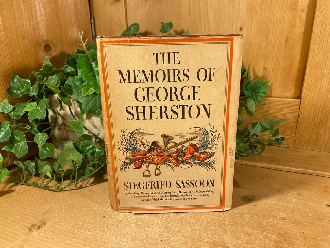 Vintage Book: the Memoirs of George Sherston | 1937 | Seigfried Sassoon ...