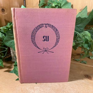 Vintage Book: The Wild Orchid | 1931 | Sigrid Undset | Fiction Novel | Violet Boards | Hardcover Book | Gymnadenia | Classic Literature