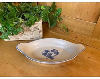 Vintage Pfaltzgraff Pottery Oval Platter | Pfaltzgraff Stoneware | Farmhouse Kitchen | Vintage Kitchen Dinnerware | Cottagecore Pottery