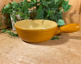 Vintage 1960's Brown Landert 22 Swiss Fondue Pot- We Combine