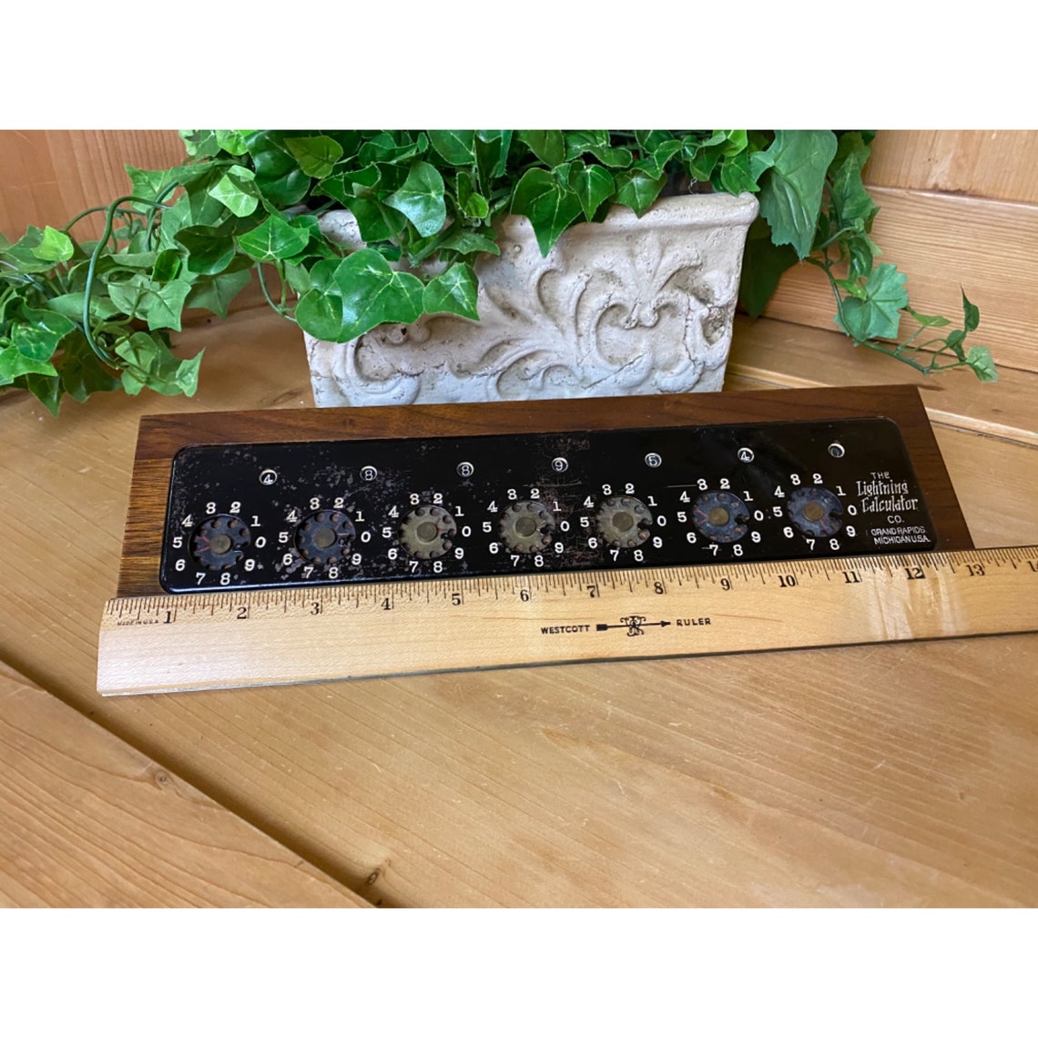 Vintage Lightning Calculator Lightning Calculator Co Etsy