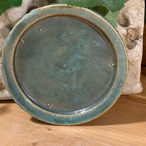 Vintage Masonic Lodge Pottery Ashtray | FA M 319 Ancient Landmarks | Free & Accepted Masons of Indiana | Lodge 319 | Freemasons | MCM Decor image 2
